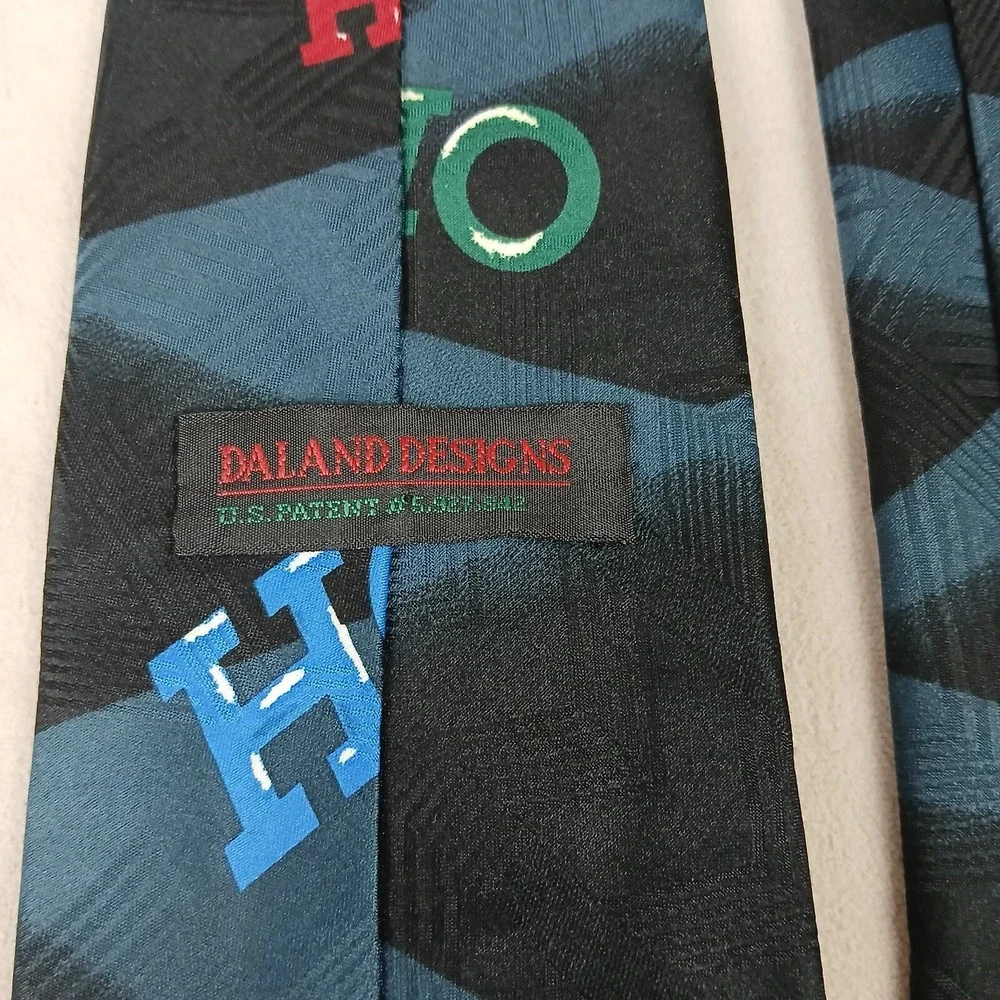 Dalands Designs Xmas Christmas 4x58 Mens Tie‎ Knit Polyester